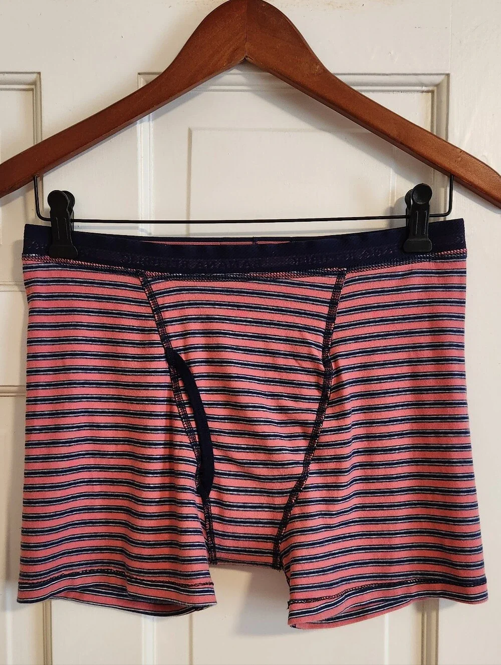 💪Banana Republic💪 - Pink/Navy Striped Boxer Brief